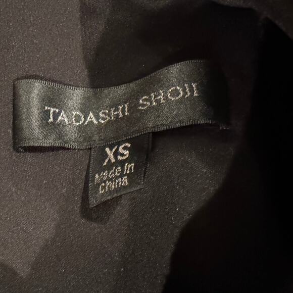 Tadashi Shoji Peekaboo Lace Panel Long Sleeve Cocktail Dress Size XS - Picture 9 of 12